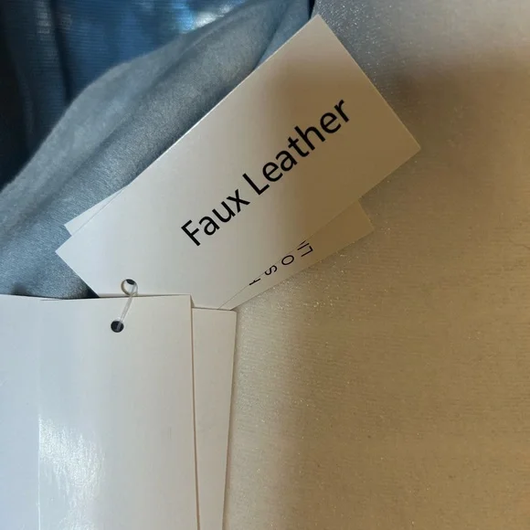 Magaschoni Sky Blue Trench Coat - Picture 8 of 9